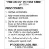 Picture of Precision Laboratories pH Test Strips - PH0714-3
