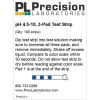 Picture of Precision Laboratories pH Test Strips - PH4510-3