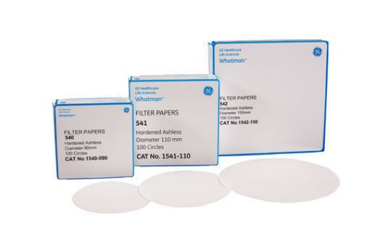 Picture of Whatman Grade 542 Quantitative Hardened Ashless Filter Papers - 1542-110