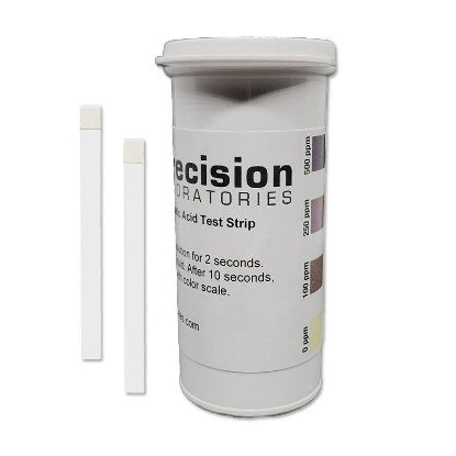 Picture of Precision Laboratories Peracetic Acid Test Strips - PAA-500