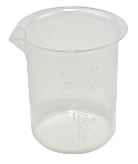 Picture of Polypropylene Low-Form Griffin Beakers  - 222075-500