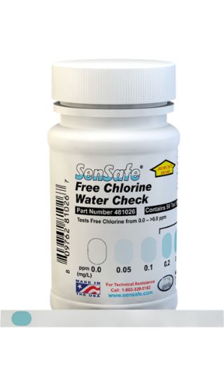 Picture of SenSafe® WaterWorks™ Free Chlorine Test Strips
