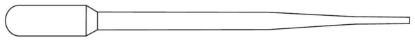 Picture of Globe Scientific Non-Graduated Transfer Pipets - 138050