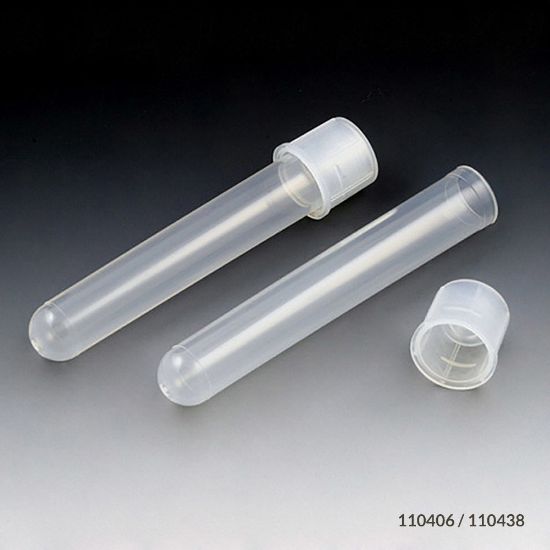 Picture of Globe Scientific Plastic Culture Tubes - 110406