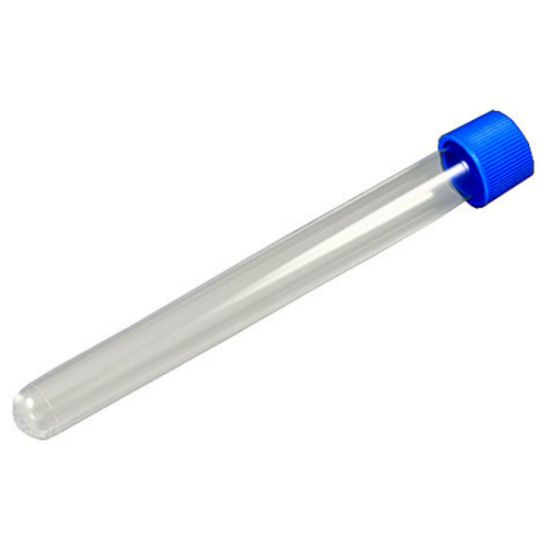 Picture of Globe Scientific Screw Cap Plastic Test Tubes - 6160