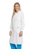 Picture of Full Length Unisex Snap Lab Coat With Knitted Cuffs - L507-XXS