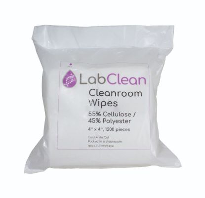 Picture of LabClean™ 55% Cellulose/45% Polyester Cleanroom Wipes