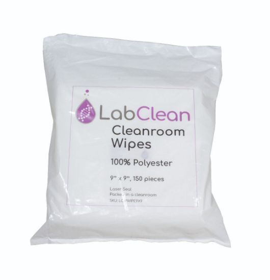 Picture of LabClean™ 100% Polyester Cleanroom Wipes - PWIPE9X9