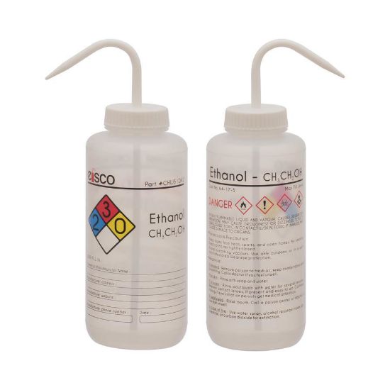 Picture of Eisco Safety-Labelled Wash Bottles - CHWB1039PK6