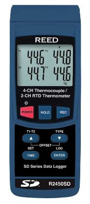 Picture of Reed R2450SD Data Logging Thermometer