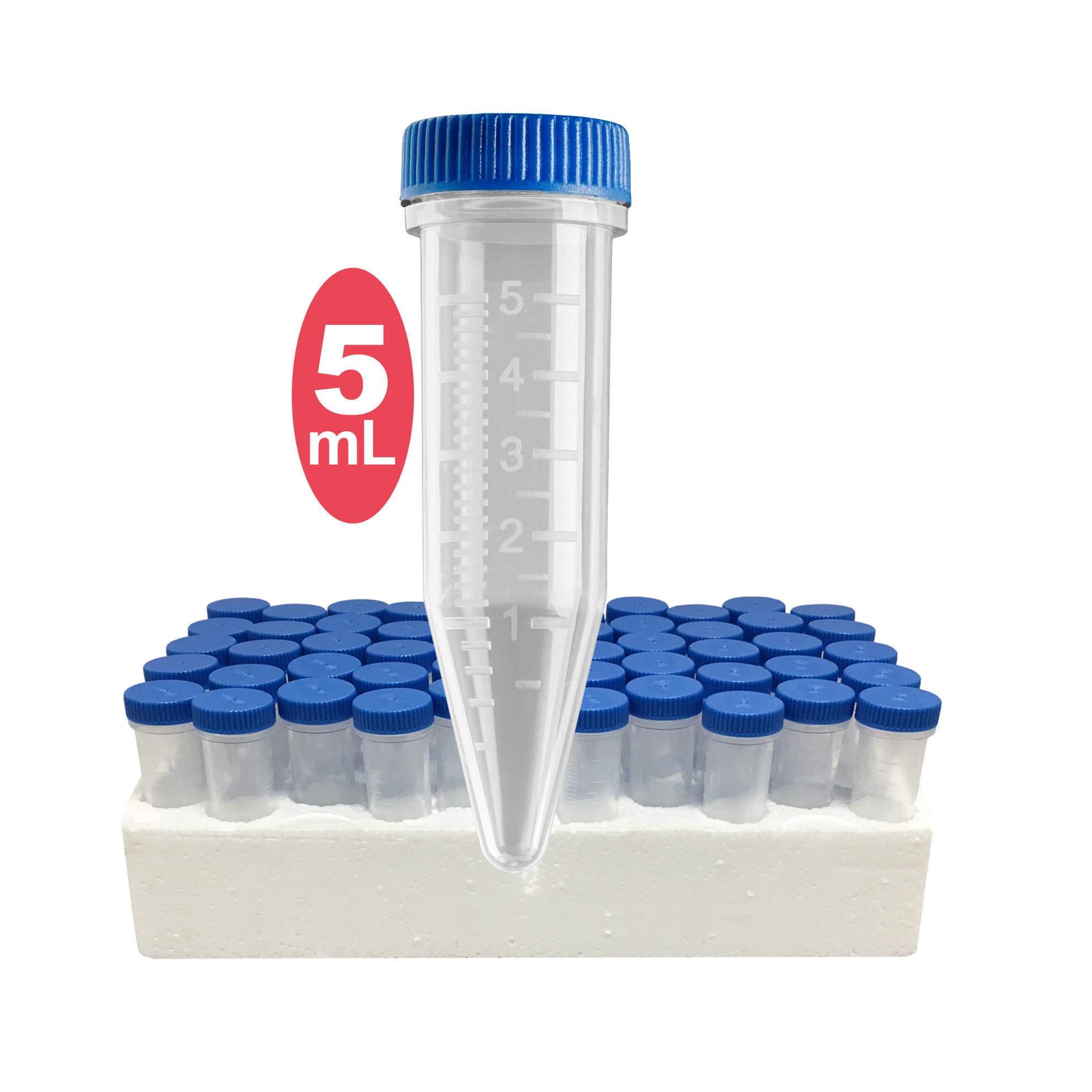 Picture of PSLabware 5ml MacroTubes® Centrifuge Tubes - C2540 Picture of PSLabware 5ml MacroTubes® Centrifuge Tubes - C2540