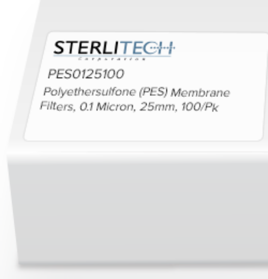 Picture of Sterlitech Polyethersulfone (PES) Membrane Filters - PES0125100