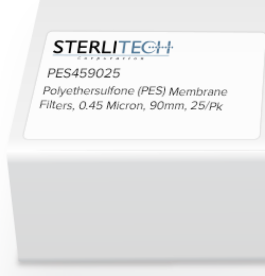 Picture of Sterlitech Polyethersulfone (PES) Membrane Filters - PES459025