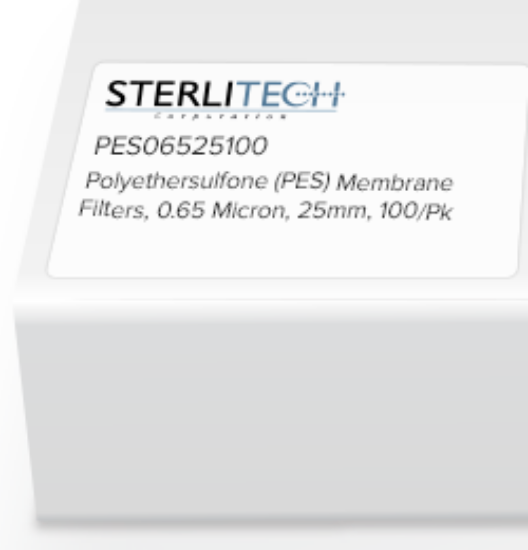 Picture of Sterlitech Polyethersulfone (PES) Membrane Filters - PES06525100