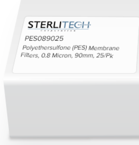Picture of Sterlitech Polyethersulfone (PES) Membrane Filters - PES089025