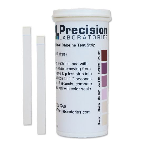 Picture of Precision Laboratories Chlorine Test Strips - CHL-1000