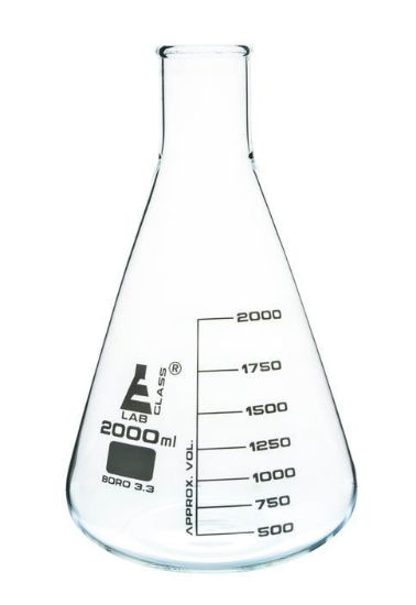 Picture of Eisco Narrow Mouth Erlenmeyer Flasks - CH0424I