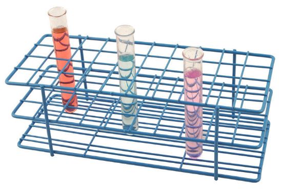 Picture of Eisco Epoxy-Coated Steel Test Tube Racks - CH182015D