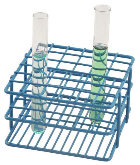 Picture of Eisco Epoxy-Coated Steel Test Tube Racks - CH182015E