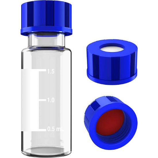 Picture of PSChrome 2ml Clear Glass Screw Cap Autosampler Vials