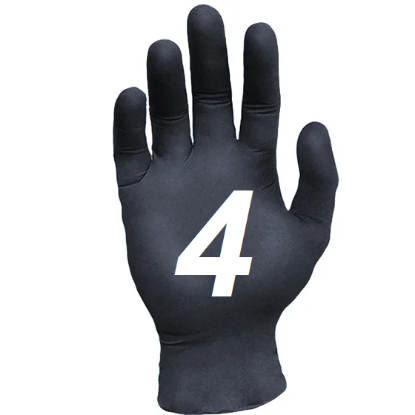 Picture of Ronco Sentron™ 4 4.0mil Black Nitrile Gloves - 964