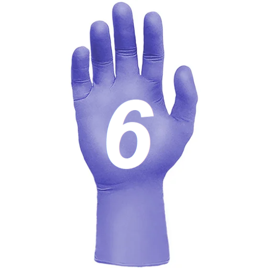 Picture of Ronco BluRite™ 6 EC 6.0mil Purple Nitrile Gloves - 765S