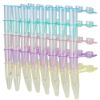Picture of Globe Scientific PCR Tube Strips w/Attached Snap Caps - PCR-QS-02D-RW 