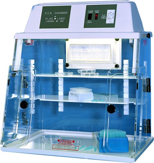 Picture of Plas-Labs PCR Chambers - 825-PCR/HEPA