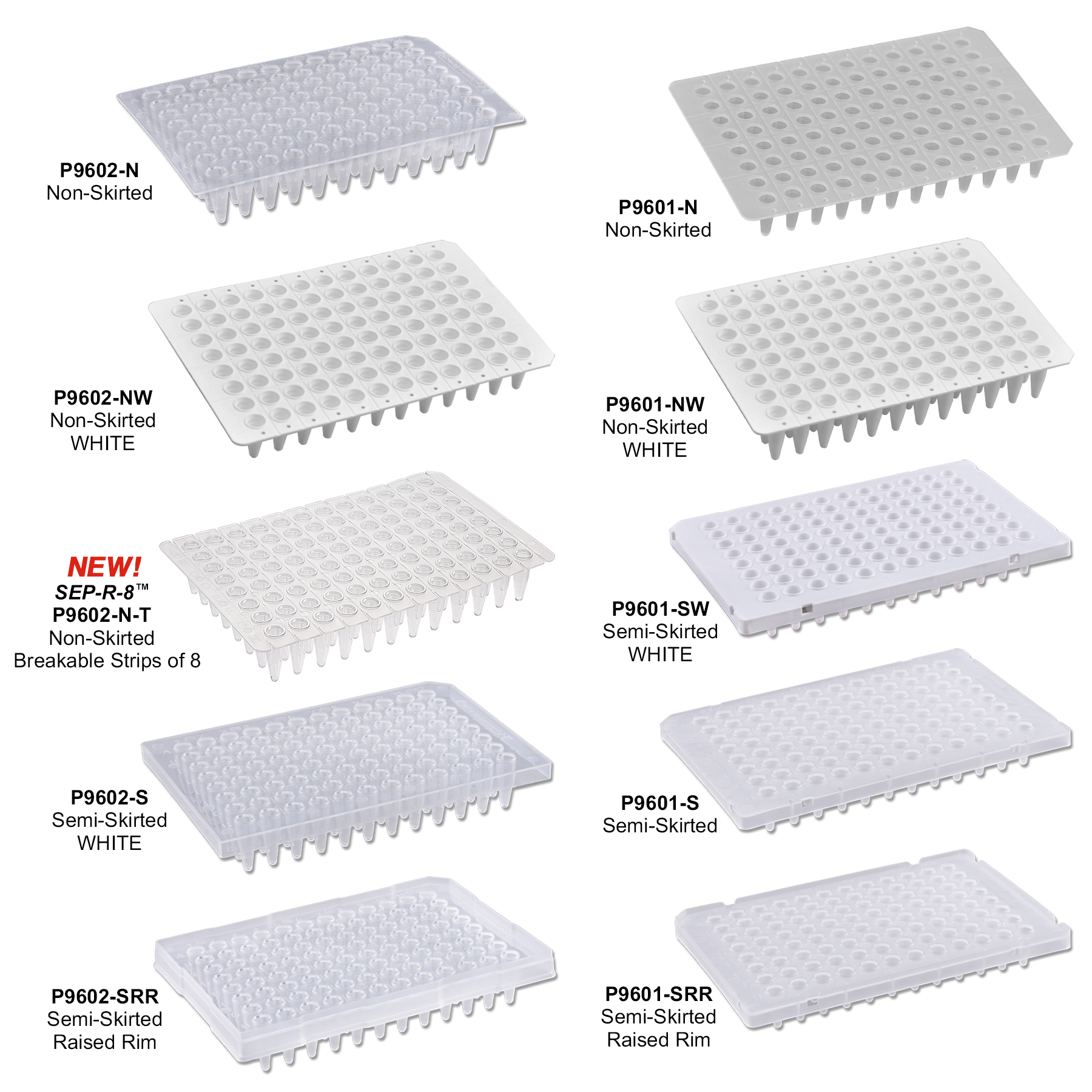 Picture of PSLabware PureAmp™ PCR Plates Picture of PSLabware PureAmp™ PCR Plates