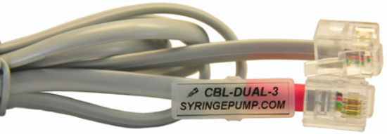 Picture of Copy of New Era Syringe Pump Cables - CBL-DUAL-3