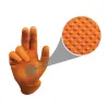 Picture of Ronco Octopus Grip™ 8.0mil Orange Nitrile Gloves