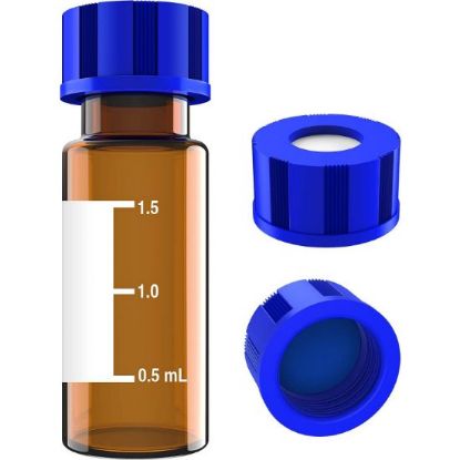 Picture of PSChrome 2ml Glass Screw Cap Autosampler Vials