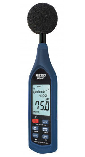 Picture of Reed R8080 Data Logging Sound Level Meter with Bargraph - R8080