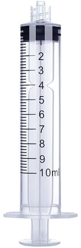 Picture of PSLabware 10ml Non-Sterile Plastic Syringes